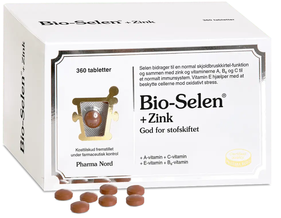 Bio-Selen + Sink - 360 Tabletter