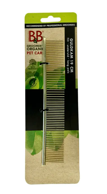 B&B Gold Comb - 19 cm