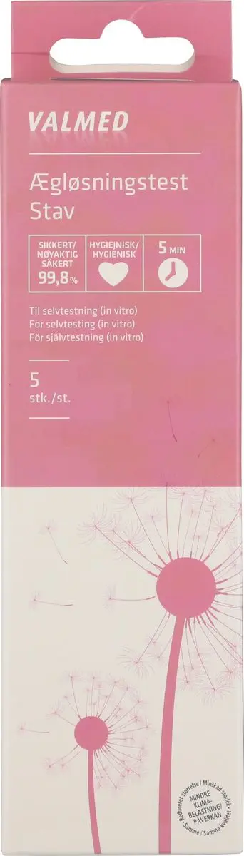 ValMed Eggløsningstest Stav - 5 stk