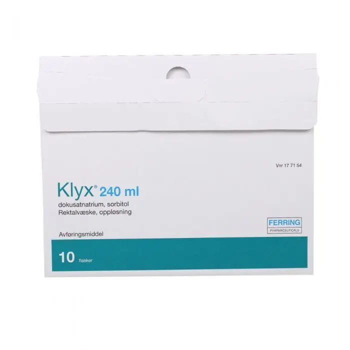 Klyx rektalvæske - 10x240ml