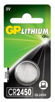 GP Batteri - CR2450 Knappcelle batteri