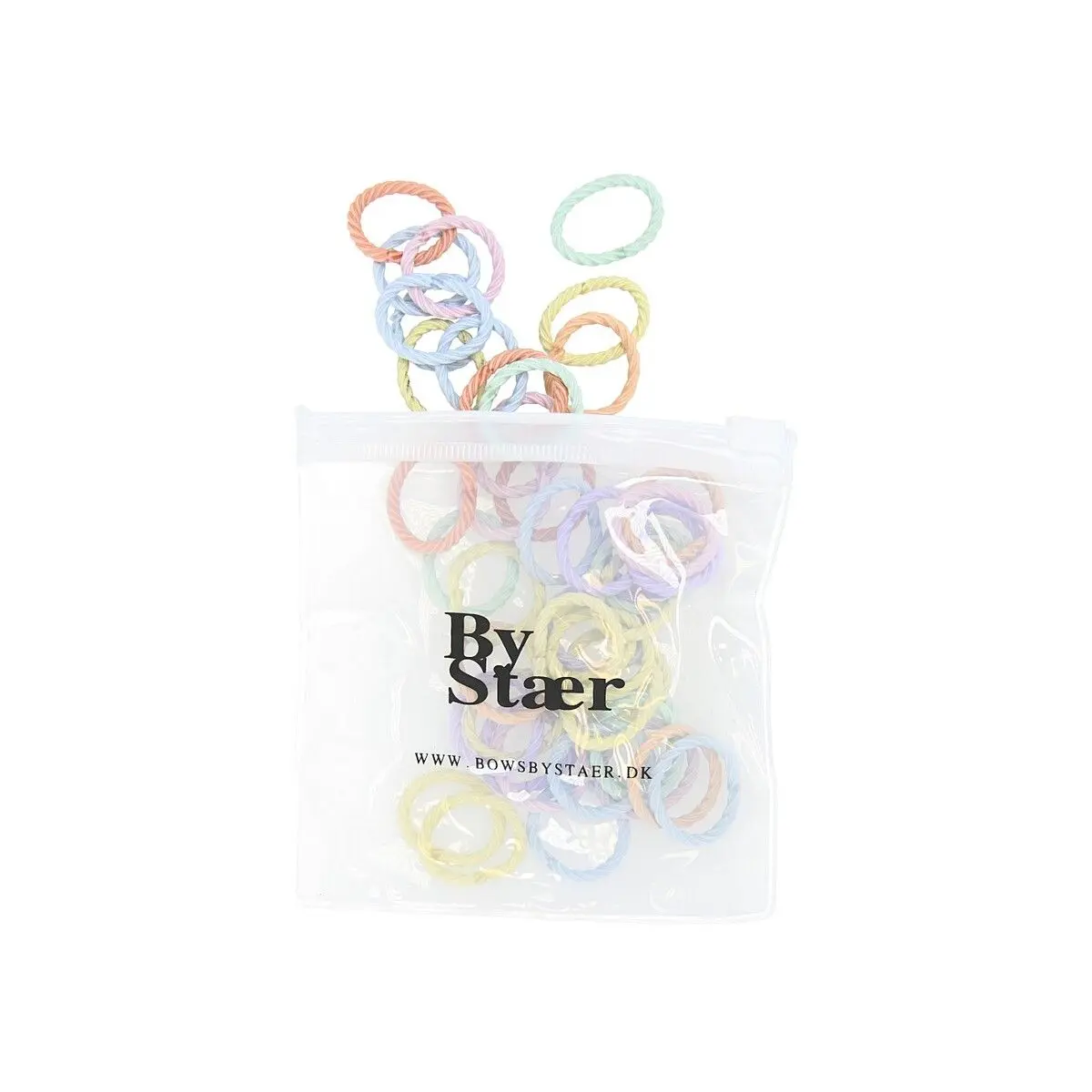 By Stær Mini Hårstrikk Mix 5 - 50 stk