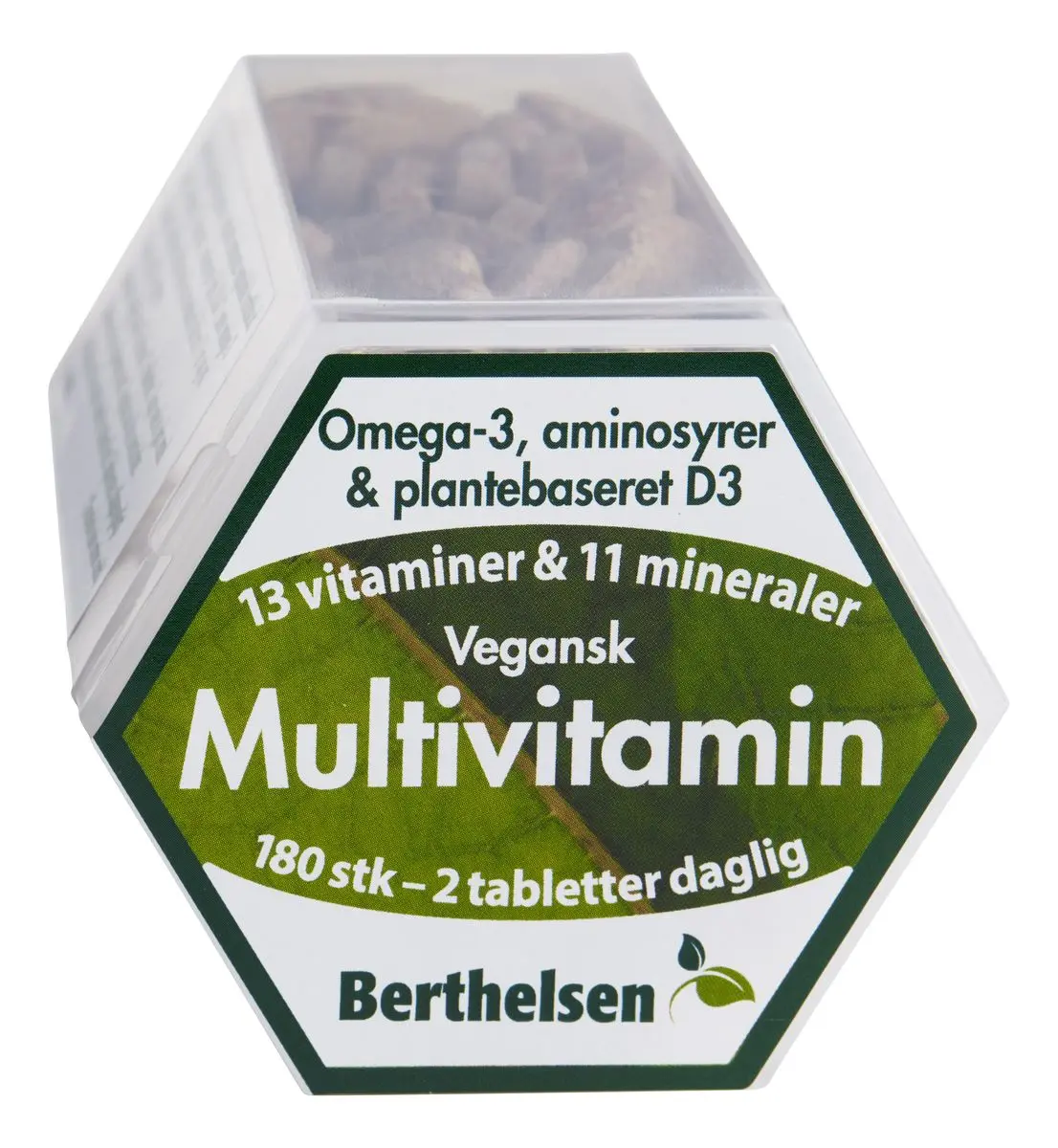 Berthelsen Vegansk Multivitamin - 180 tabl.