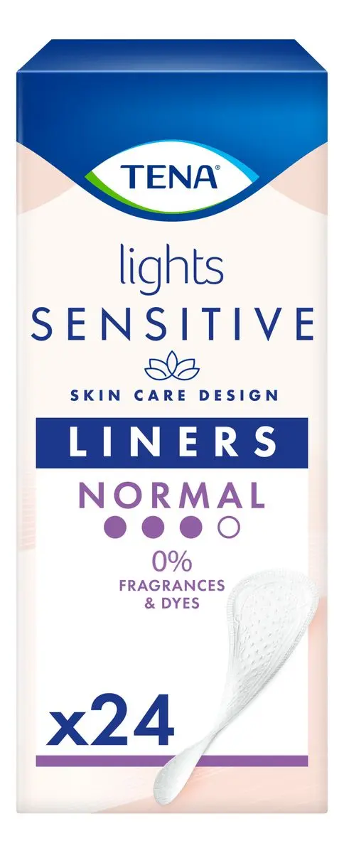 TENA Lights Sensitive Normal Truseinnlegg - 24 stk.