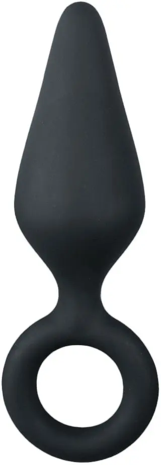 EasyToys Silikone Butt Plug m. Ring - Small