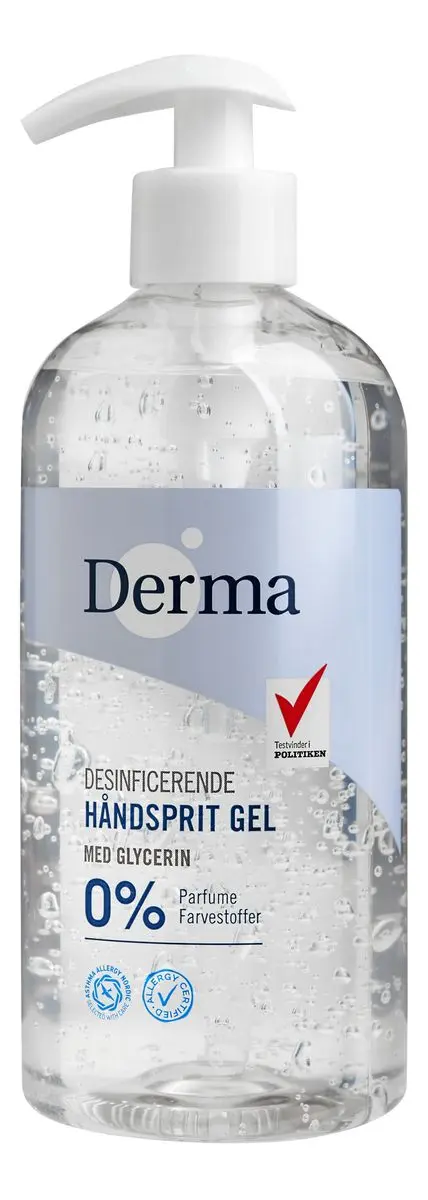 Derma Håndsprit-gel – 500 ml