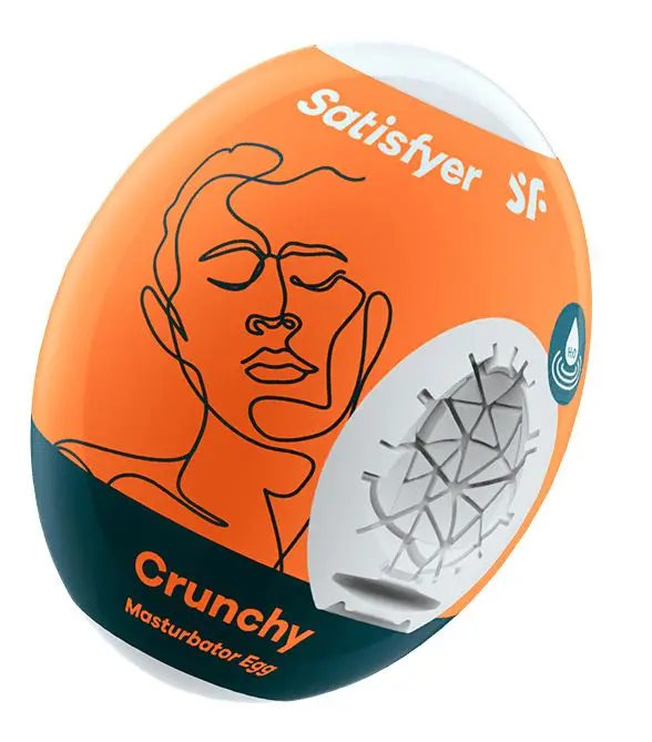 Satisfyer Masturbator Onani Egg - Crunchy