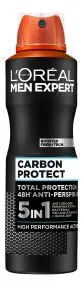 L'Oréal Men Expert Carbon Protect Deospray - 150 ml.