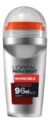 L'Oréal Men Expert Invincible 96H Deo Roll-On - 50 ml.