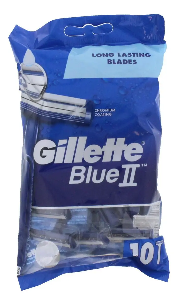 Gillette Blue II-engangshøvler – 10 stk.