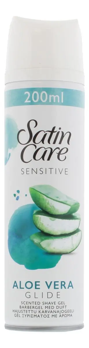 Gillette Satin Care Pure & Delicate Barbergel - 200 ml