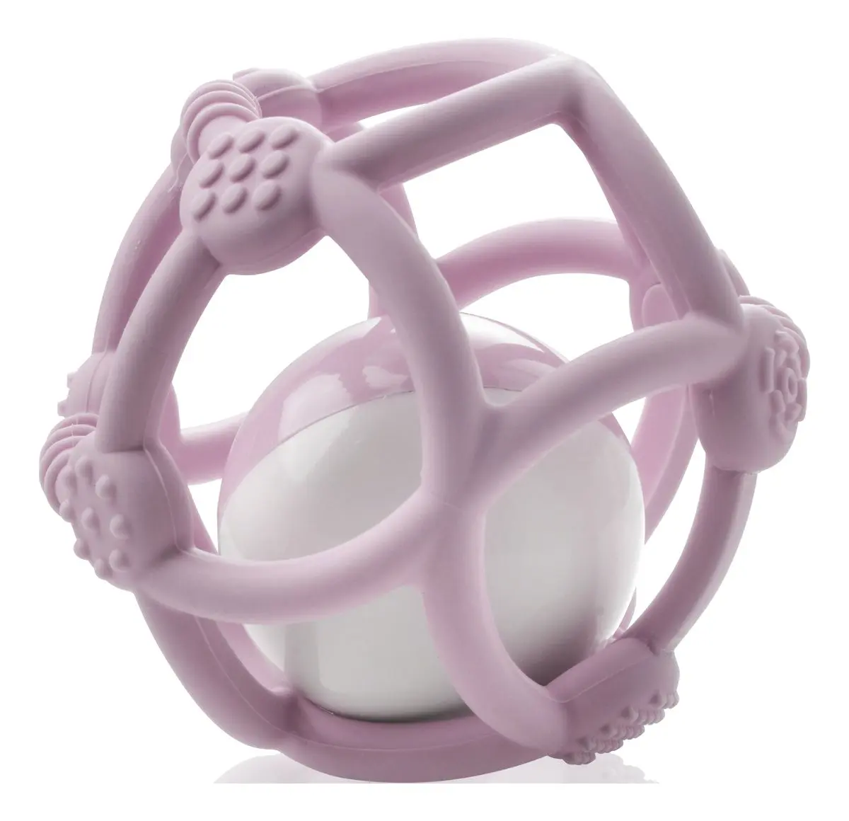 Kidsme Silicone Teething Ball Plum