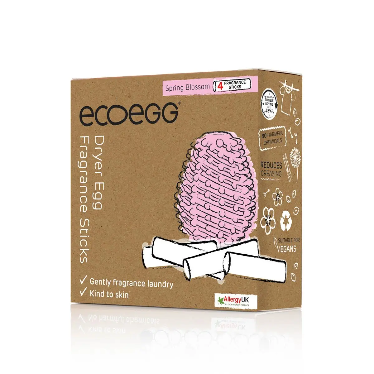 Ecoegg refill til tørkeegg - Spring Blossom 4 stk - 1 pakke