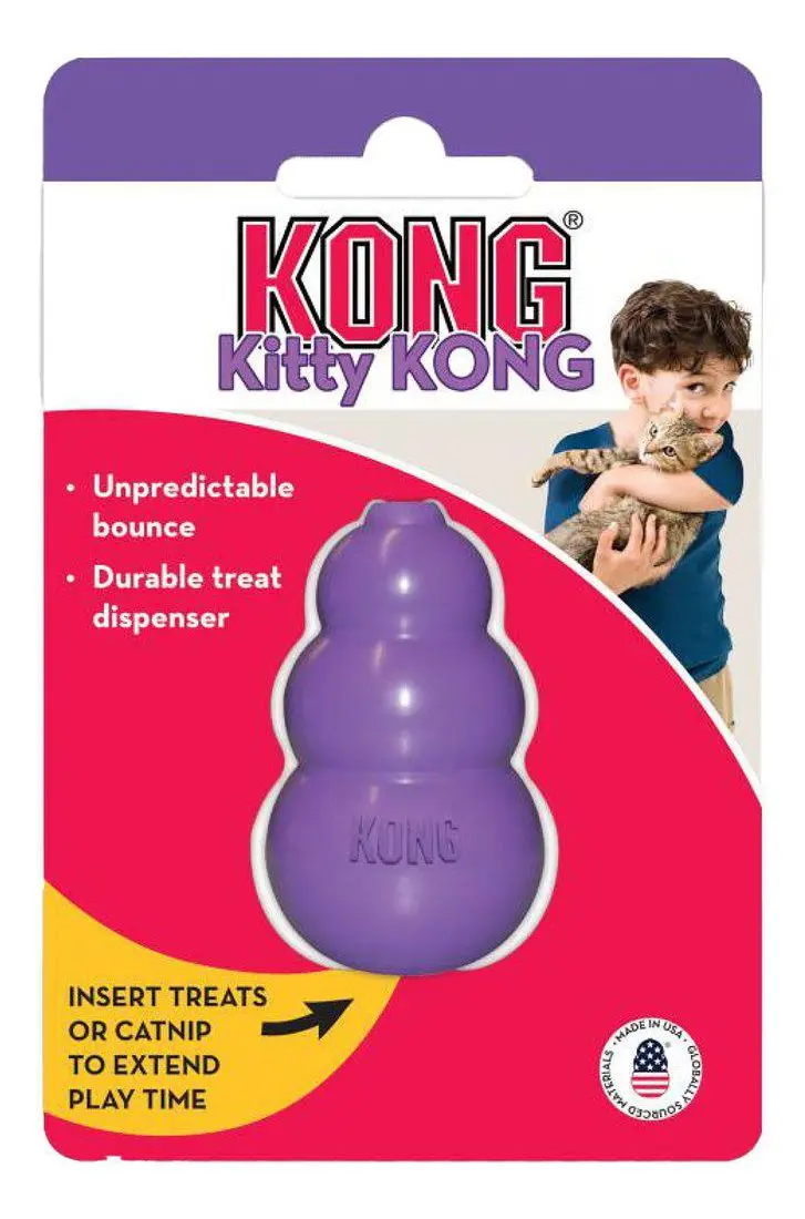 KONG Kitty katteleketøy - lilla