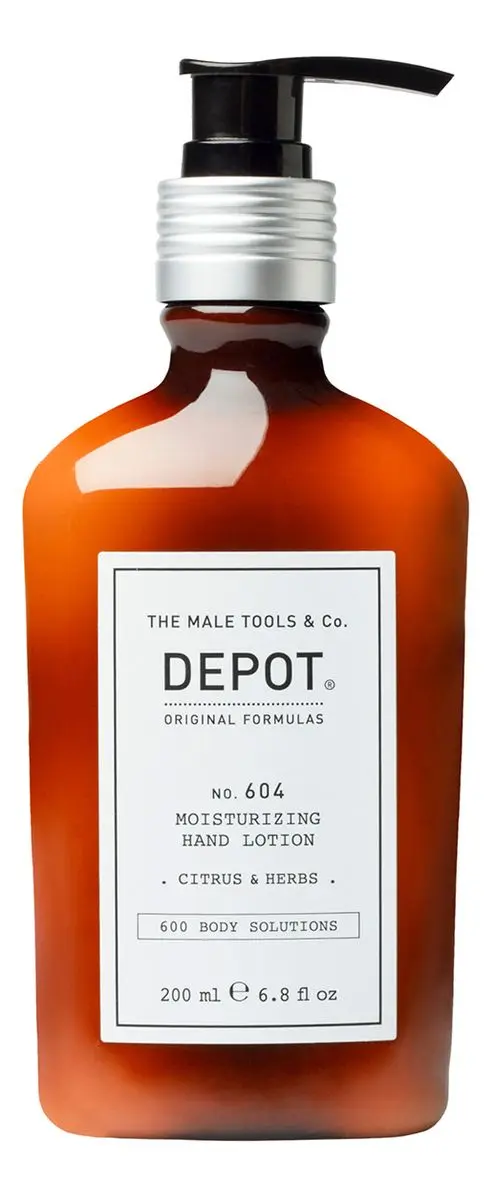 Depot 604 Moisturizing Hand Lotion Citrus & Herbs - 200 ml.