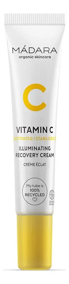 Mádara Vitamin C Illuminating Recovery Cream - 15 ml.