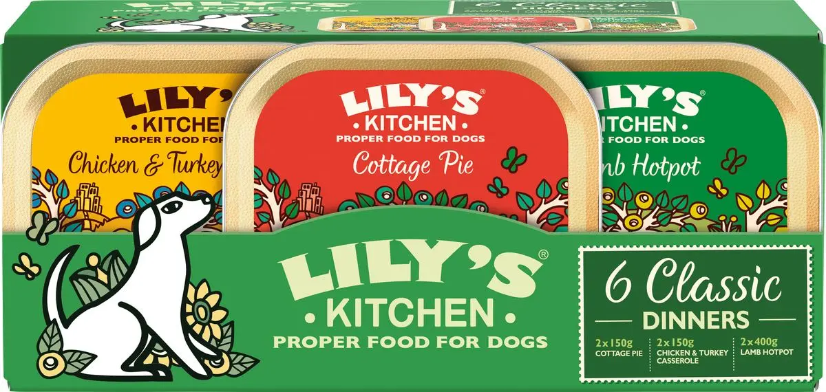 Lily´s Kitchen våtfôr til hund, Multipack - 6 stk.