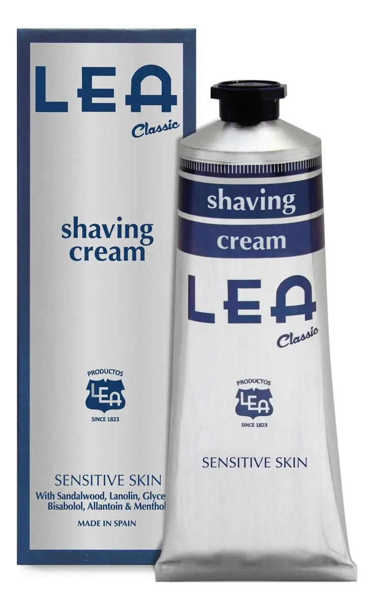 LEA Classic Barberkrem på tube - 100 g.