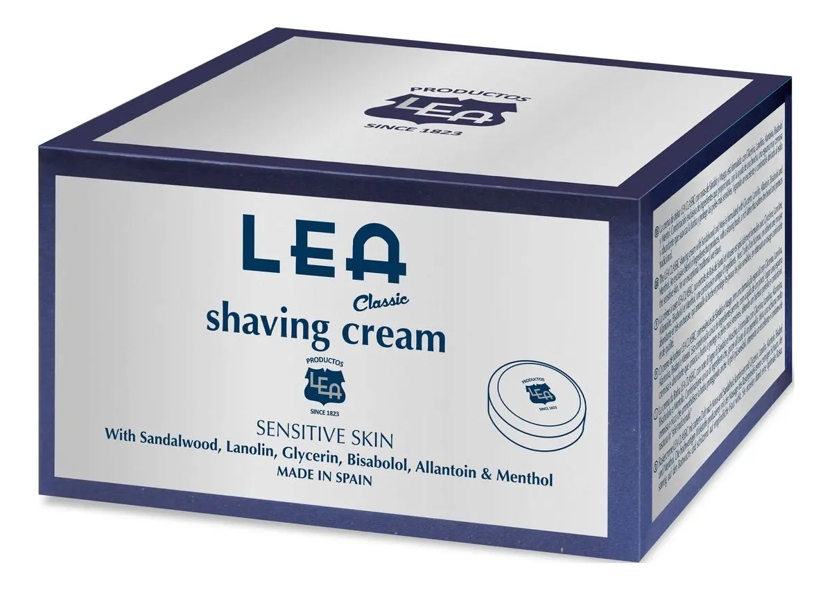 LEA Classic Barberkrem i metallboks - 150 g.