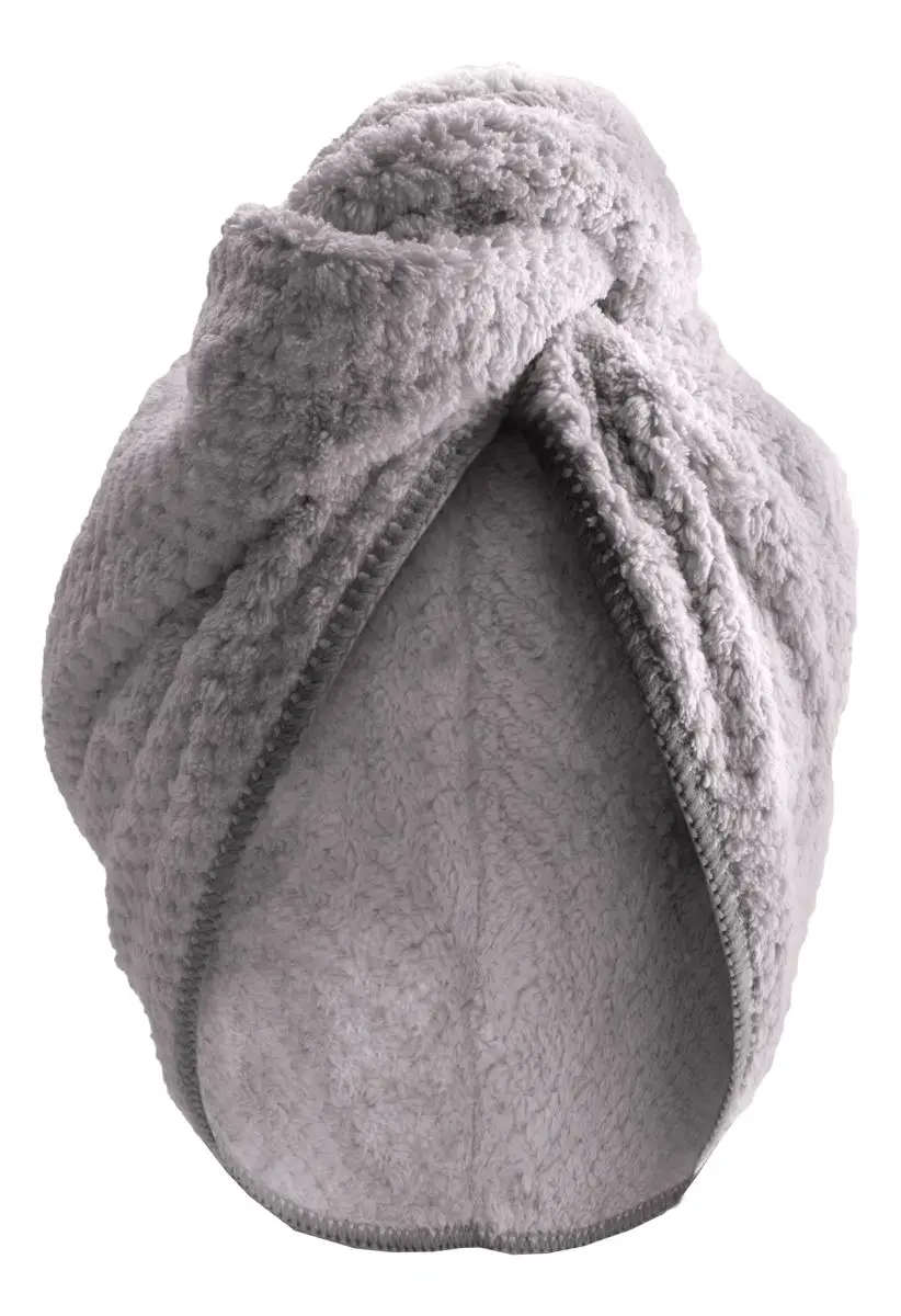 Parsa Microfiber Hårturban Grå - 1 stk.