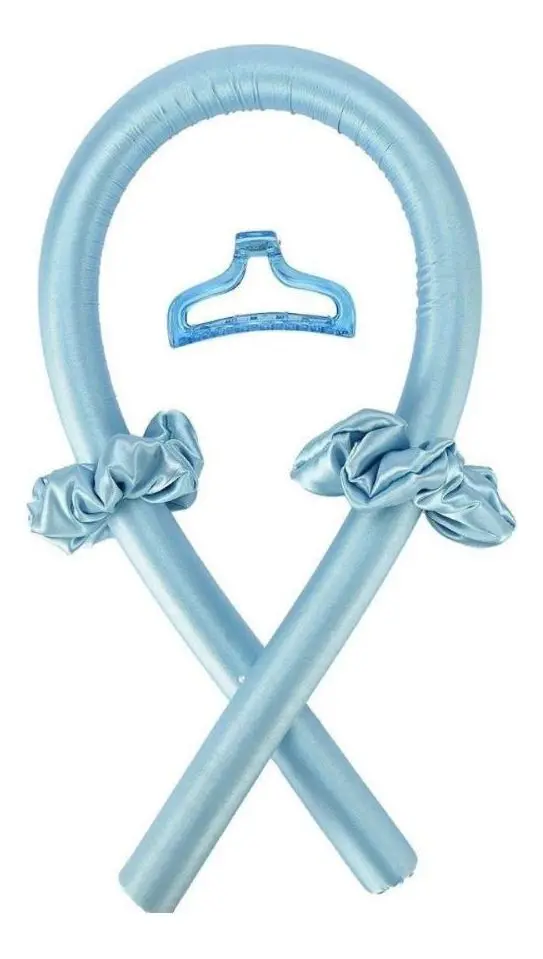 SOHO Heatless Hair Curlers Blå - 1 stk.