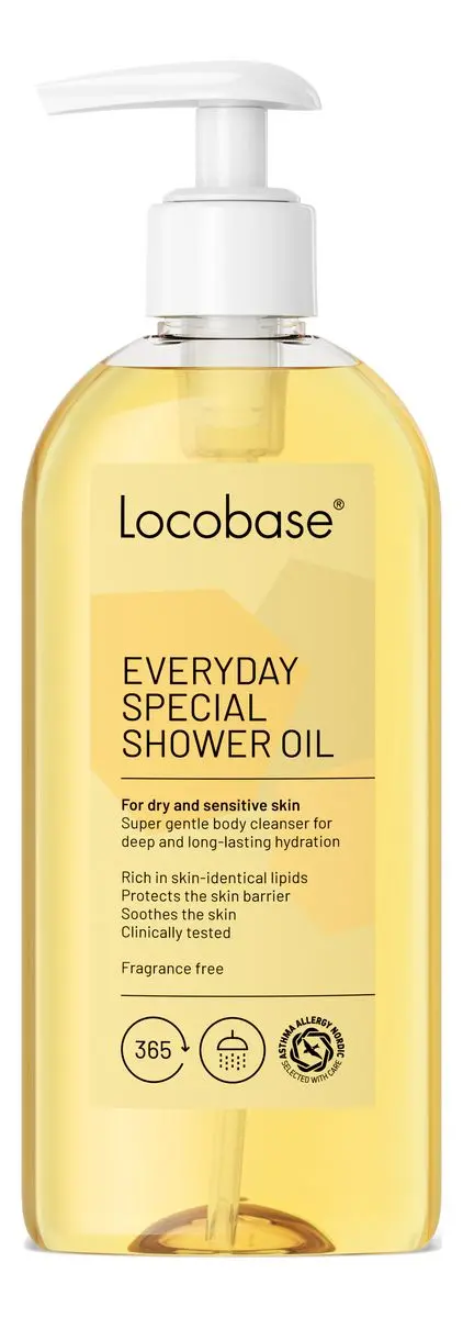 Locobase Everyday Shower Oil - 300 ml.