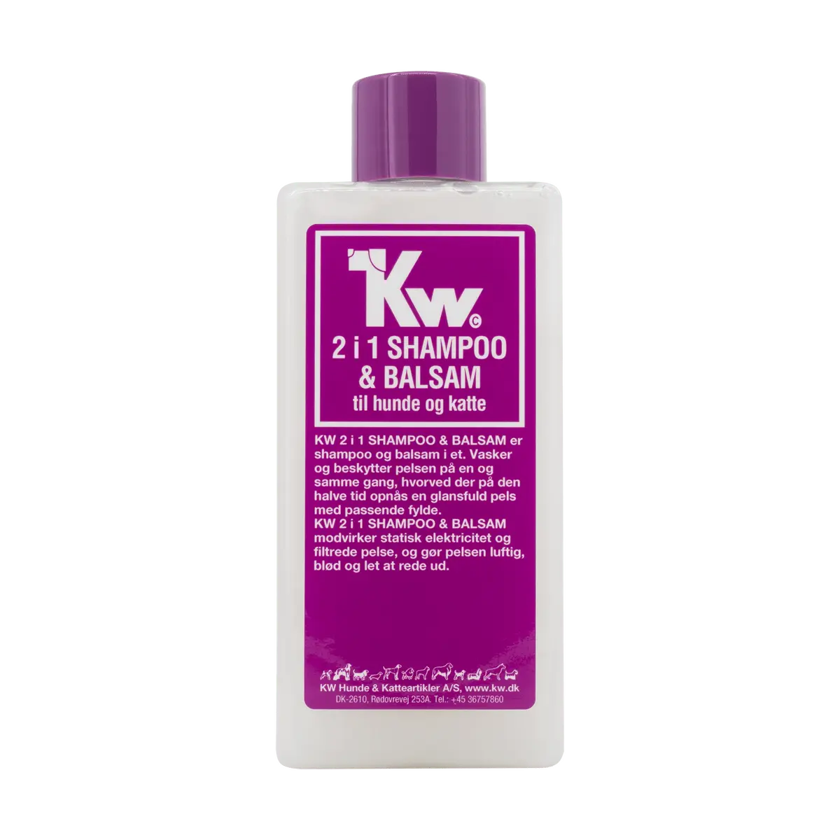 KW 2-i-1 Shampoo og Balsam - 200 ml