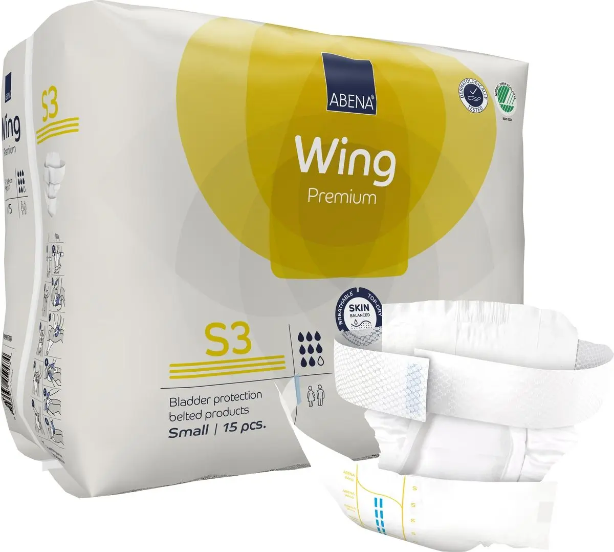 Abena Abri-Wing S3 - 15 stk.