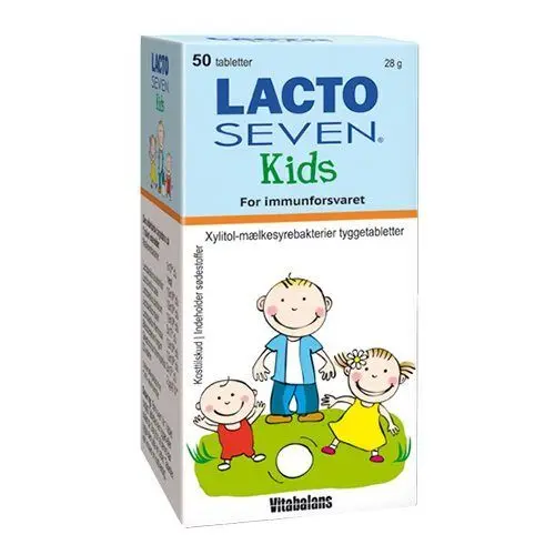 Lacto Seven Kids - 50 tabl.