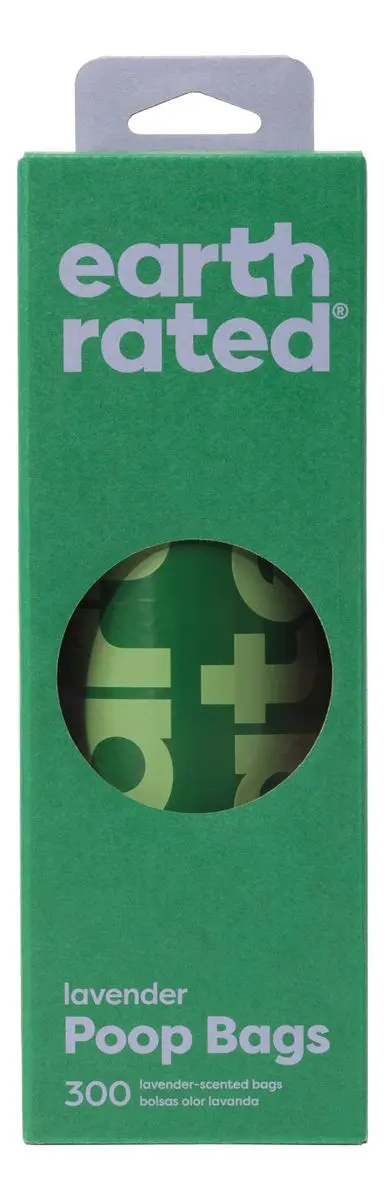 Earth Rated hundeposer m/duft, 1 rull - 300 stk.