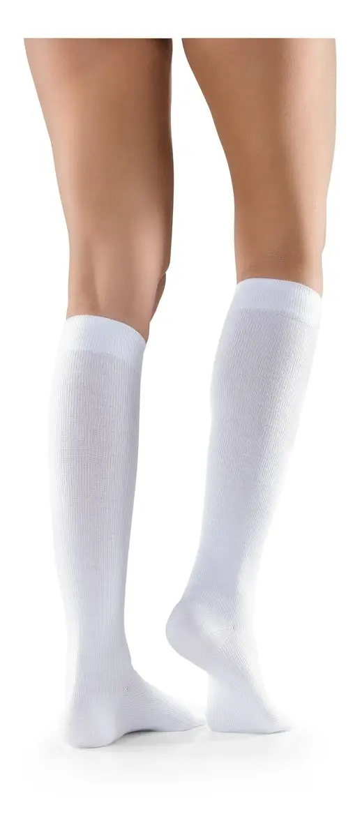 Mabs Cotton Knee White - Flere størrelser