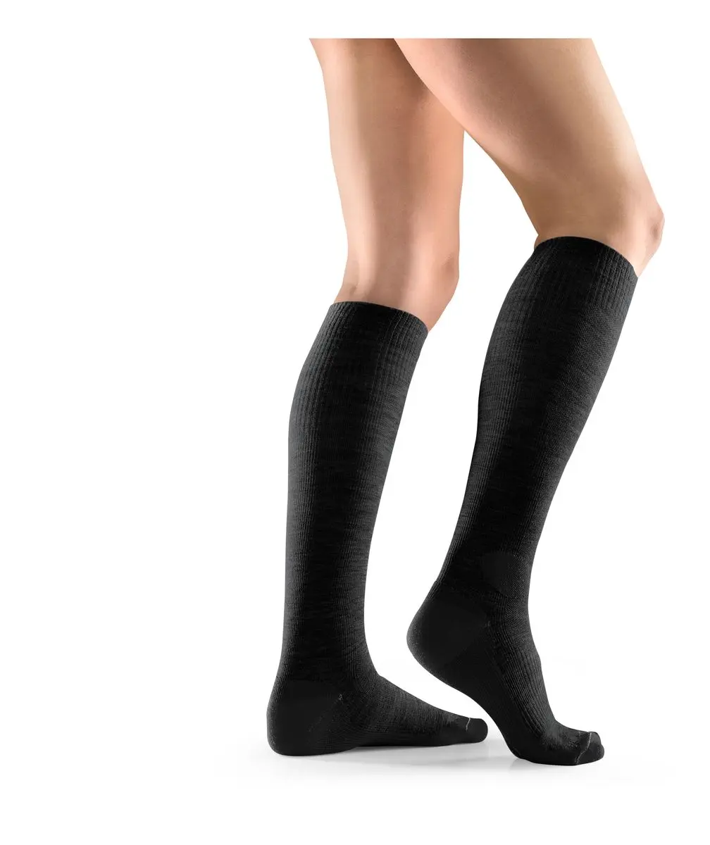 Mabs Wool Knee Black - Flere størrelser