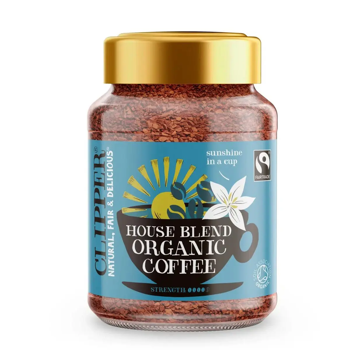 Clipper Instant Kaffe Arabica Ø - 100 g