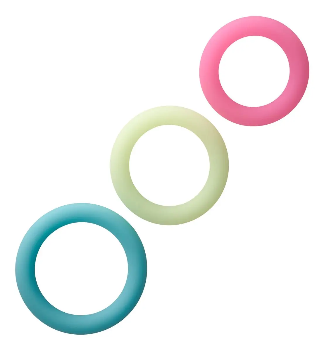 Baseks Glow In The Dark Penis Ring Set