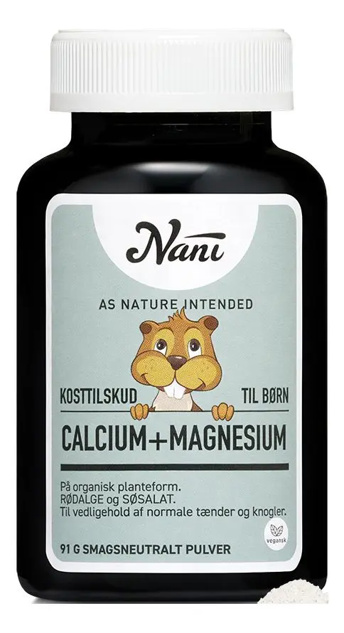 Nani Calcium+Magnesium til barn - 91 g