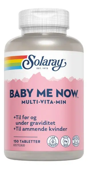 Solaray Baby-Me-Now - 150 tab