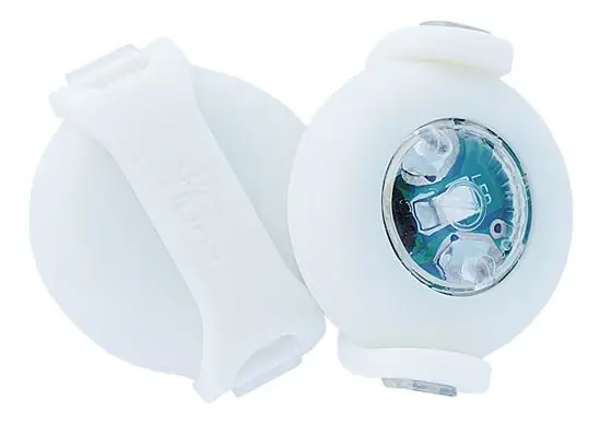 Curli Luumi lampe LED hvit - 2 stk.