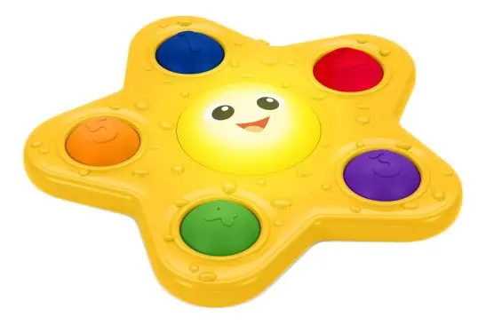 Baby Einstein Activity Toy Pop & Glow Starfish