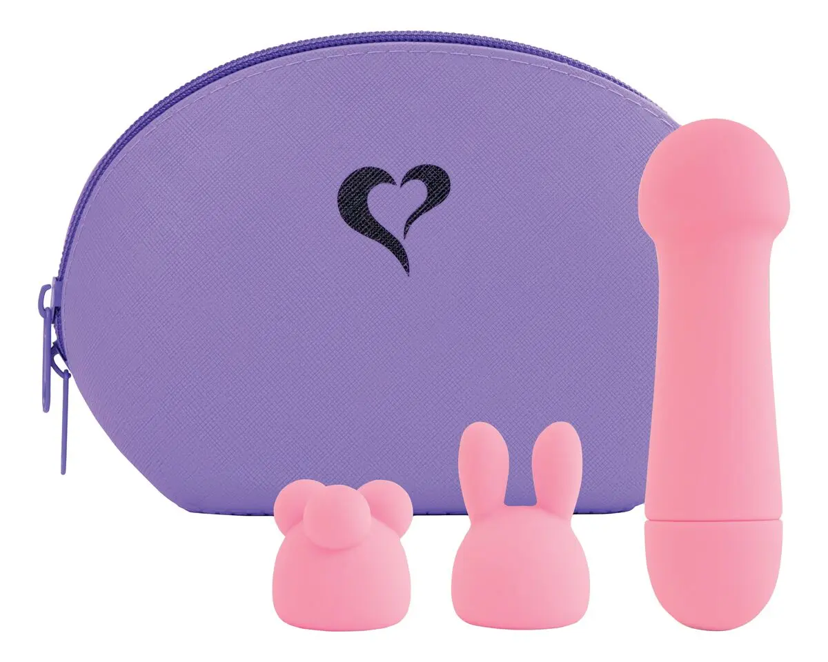 FeelzToys Bullet Vibrator m/2 ekstra hoder - Bunny
