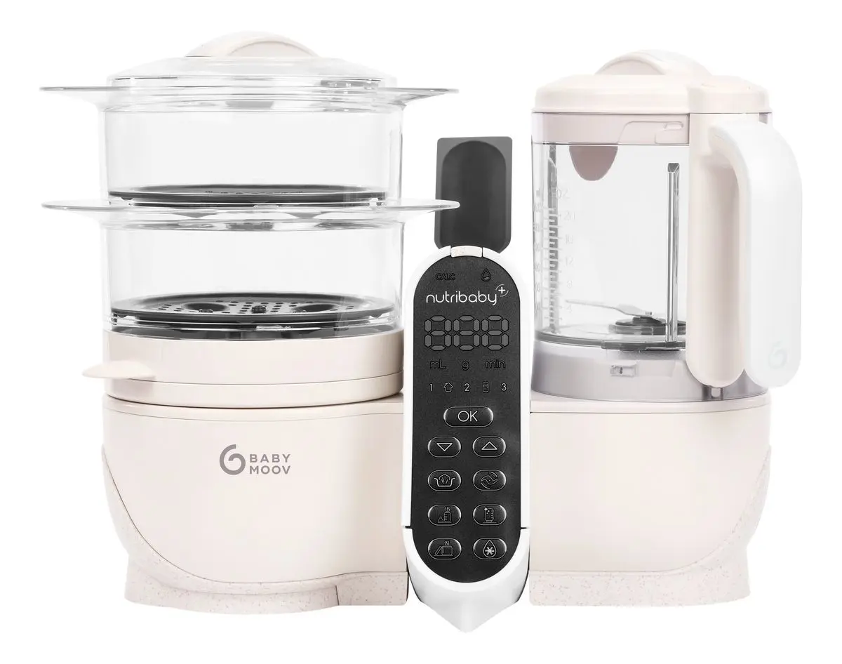 Babymoov Nutribaby PLUS Food Processor - Beige - 1 stk.