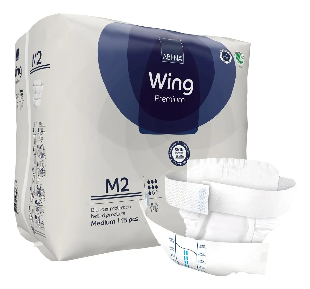 Abena Abri-Wing M2 - 15 stk.
