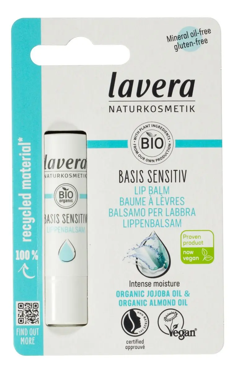 Lavera Basis Sensitiv Lip Balm - 4,5g