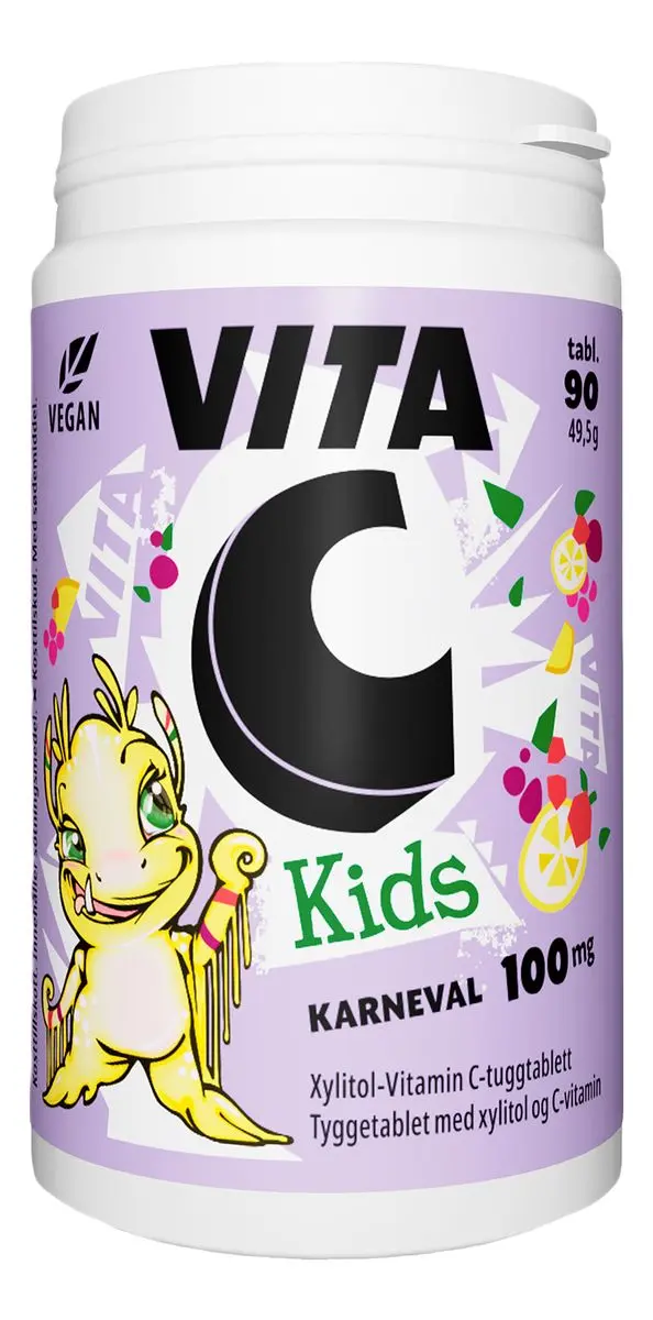 Vita C Kids - 90 tyggetabletter
