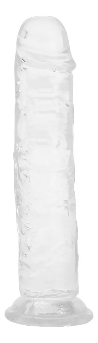 Willie City Realistisk Klar Dildo med Sugekopp - 22 cm - 1 stk