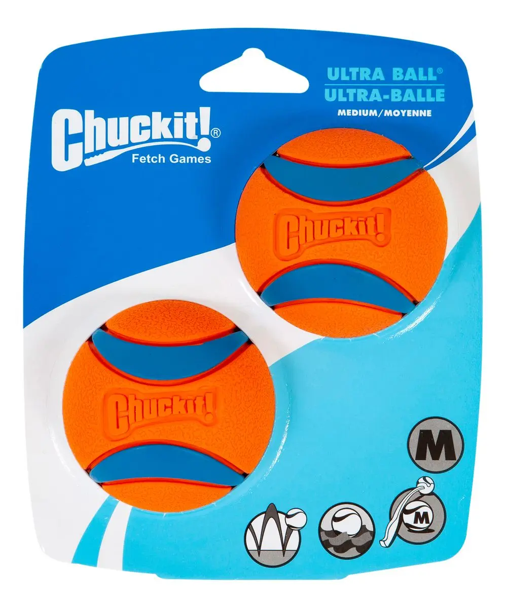 CHUCKIT Ultra ball, M - 2 stk.