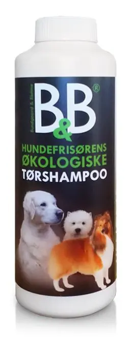 B&B Tørshampoo hund m. jasmin - 130 g.