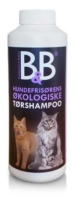 B&B Tørshampoo kat m. viol - 130 g.