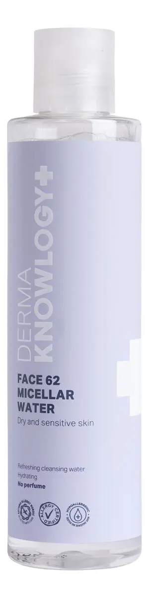 DermaKnowlogy Face 62 Micellar Water - 200 ml.