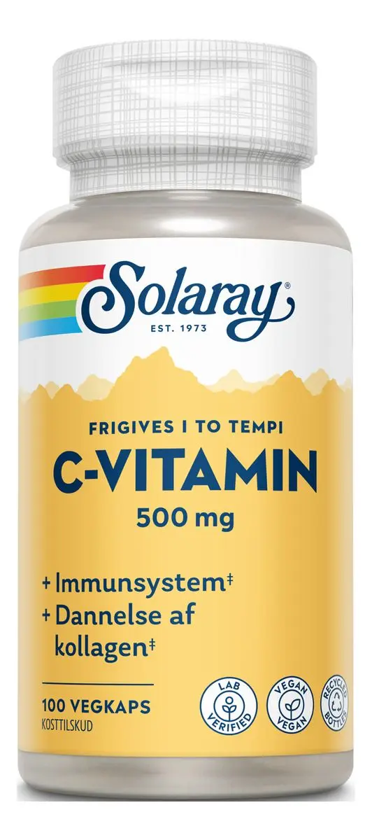 Solaray Vitamin C 500 mg - 100 kaps.