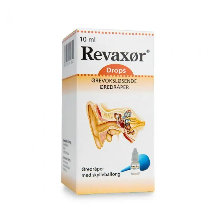 Revaxør Øredråper med ballong - 10 ml